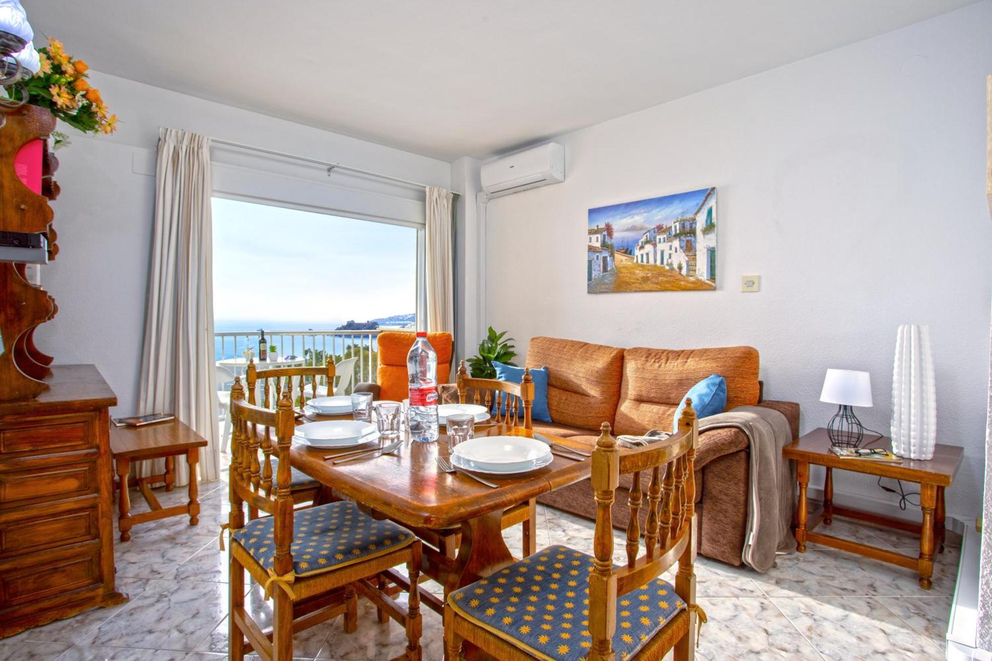 1003 - Seafront Apartment On El Paseo - Air Conditionning - Wi-Fi - Smart Tv Almuñécar Exterior foto