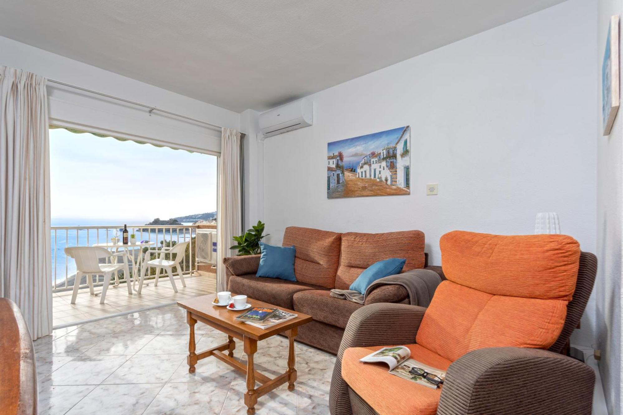1003 - Seafront Apartment On El Paseo - Air Conditionning - Wi-Fi - Smart Tv Almuñécar Exterior foto